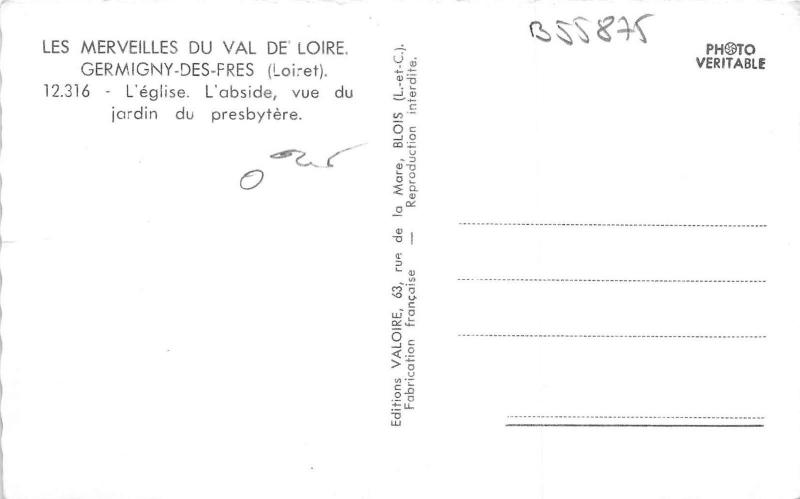 B55875 Germigny des Pres l'eglise france