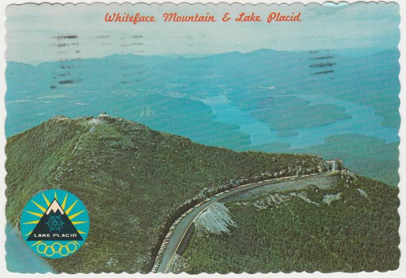 Whiteface Mountain and Lake Placid - Adirondacks, New York - pm 1990