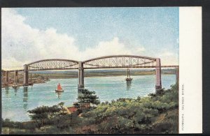 Devon Postcard - Plymouth - Saltash Bridge  RT1915 