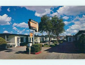 Unused Pre-1980 OLD CARS & EL SAHUARO MOTEL Tucson Arizona AZ s4824