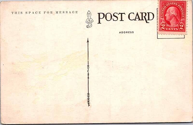 Postcard MOUNTAIN SCENE Painted Cliffs Arkansas AR AO2383