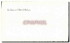 Postcard Modern Ifrane The Lion and the & # 39Hotel Balima