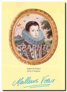 Modern Postcard Isabel de France Queen of Spain