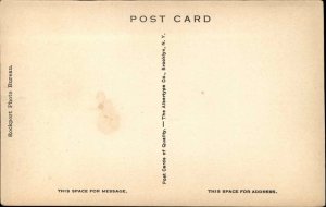 ROCKPORT MA Straitsmouth Point Lighthouse Old Postcard 