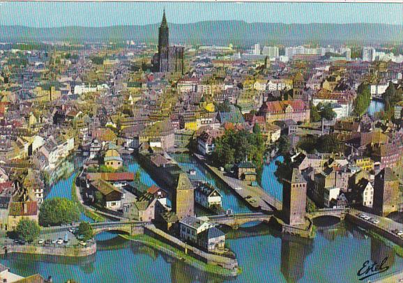 France Strasbourg L'Ill et les Ponts Couverts