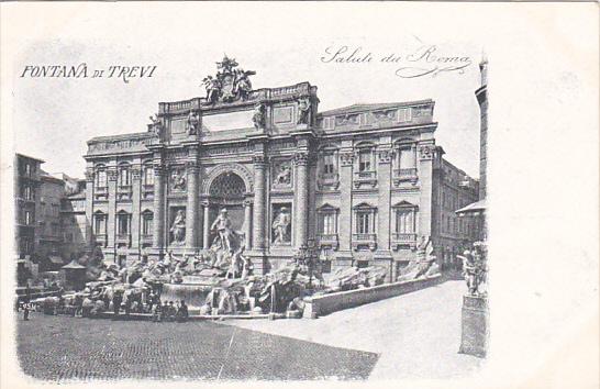 Italy Roma Rome Fontana di Trevi