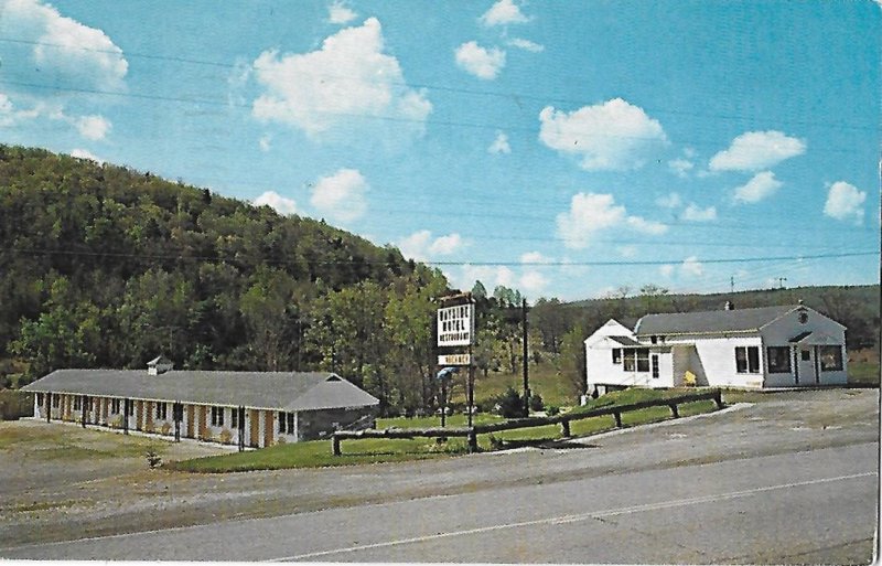 Wayside Motel & Restaurant Rt. 7 Troy Bennington Rd. Hoosick New York