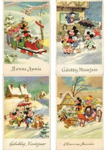 WALT DISNEY COLLECTION OF 300 CPA Mostly 1950-1965 Period (L3762)
