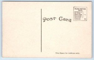 WAUKEGAN, Illinois IL ~ Street Scene GENESEE & WASHINGTON STS. 1910s  Postcard