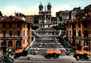 Italy Roma Rome Church Of Trinita dei Monti