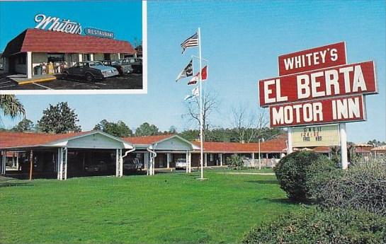 Whiteys Restaurant And El Berta Motor Inn Wilmington North Carolina