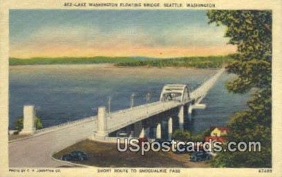 Lake Washington Floating Bridge - Seattle