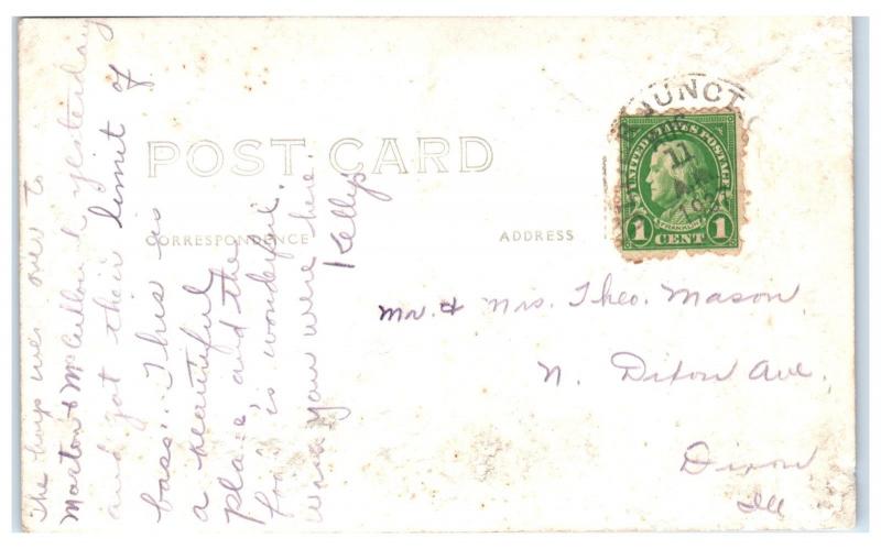 1937 RPPC Wildcat Inn, Boulder Junction, WI Postcard