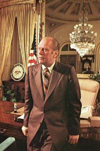 Postcard President Gerald R. Ford Address Joint Session Of Congress US Capitol