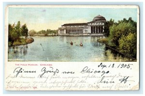 1905 The Field Museum Chicago Illinois IL Posted Woodridge New Jersey Postcard 