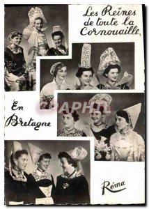 Old Postcard The Queen of all Cornouavaille In Britain Rema