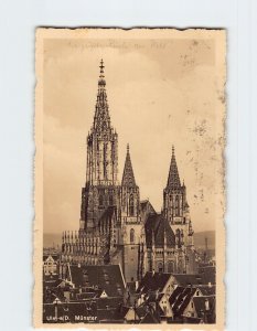 Postcard Münster, Ulm, Germany