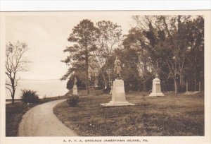 Virginia Jamestown Island A P V A Grounds Jamestown Island Albertype