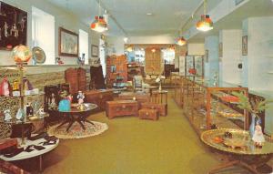 New Windsor Maryland International Gift Shop Interior Vintage Postcard K84226