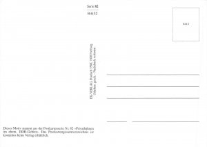 Train Wagons Platform Schmalspurwagen vintage postcard