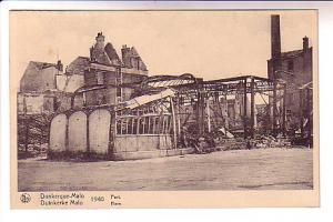 1940  Port Ruins Dunkerque France