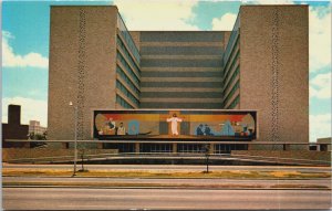 The Methodist Hospital Fannin Street Houston Texas Chrome Postcard C078