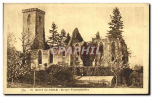 Postcard Ancient Ruins Mont Sainte Odile Truttenhausen