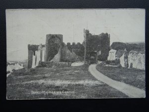 Pembrokeshire TENBY Mahorbier Castle - Old Postcard