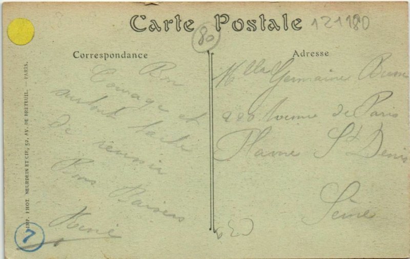 CPA Campagne 1914-1917 Sailly-Saillisel - La Rue principale (121180)