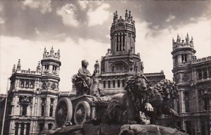 Spain Madrid La Cibeles Real Photo