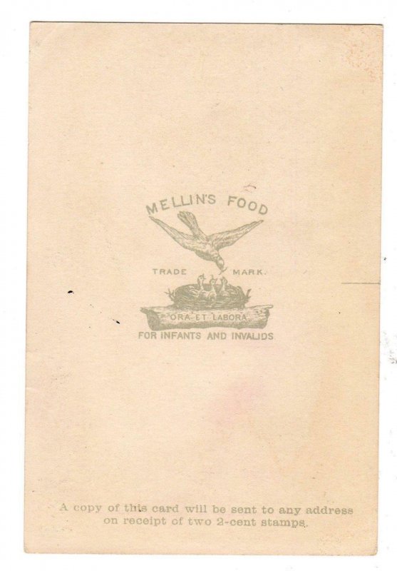 1884*MELLIN'S FOOD*DOLIBER GOODALE & CO*GOOD FRIENDS*ARMSTRONG & CO LITHOGRAPH