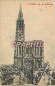 Postcard Old Strasbourg La Cathedrale