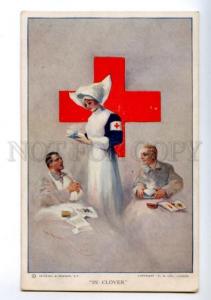 140902 RED CROSS In Clover by Hal HURST Vintage Reinthal