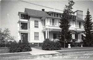 C40/ Grayling Michigan Mi Real Photo RPPC Postcard c1950s Mercy Hospital 2