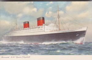 Cunard R M S Queen Elizabeth