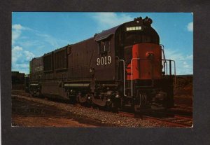 Southern Pacific Railroad Train Locomotive No # 9019 Alco Switcher Postcard