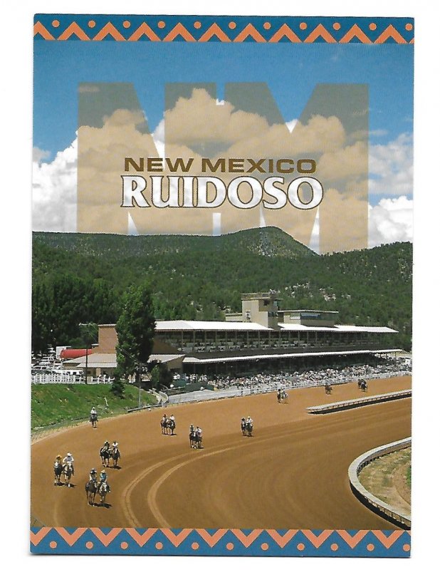 Ruidoso Downs Horse Race Track  Ruidoso New Mexico 4 by 6 card