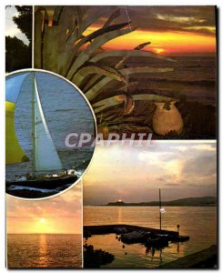 Postcard Modern Lumiere Et Beaute De La Cote D & # 39Azur Remembrance La Medi...