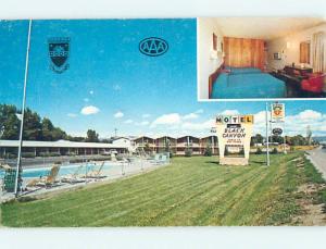 Surface Wear Pre-1980 BLACK CANYON MOTEL Montrose Colorado CO M1454