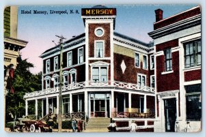Nova Scotia Canada Postcard Hotel Mersey Liverpool c1910 Unposted Antique