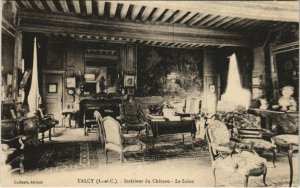 CPA TALCY - Interieur de Chateau - Le Salon (127789)