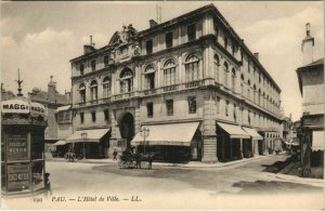 CPA Pau Hotel de Ville FRANCE (1124208)