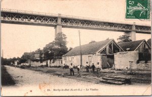 France Marly-Le-Roi Le Viaduc Vintage Postcard 04.97