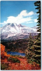 Postcard - Magnificent Mount Rainier in the State of Washington