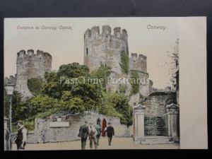 Denbighshire ENTRANCE TO CONWAY CASTLE c1903 by Baurs Series