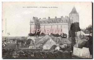 Old Postcard Chateaudun The castle saw Griffin