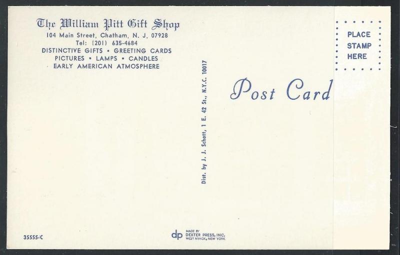 The William Pitt Gift Shop Chatham New Jersey