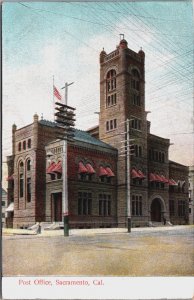 Post Office Sacramento California Postcard C055