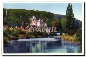 Old Postcard Usse Chateau And I & # 39Indre