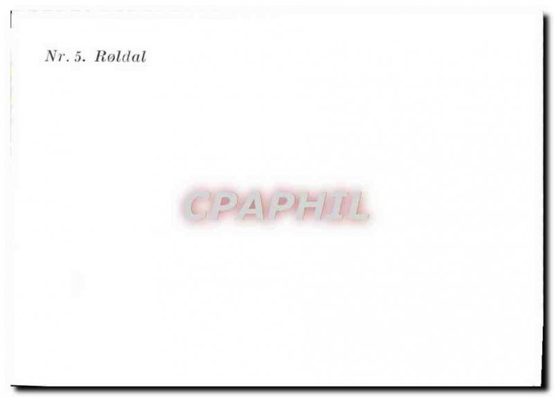 Postcard Modern Roldal